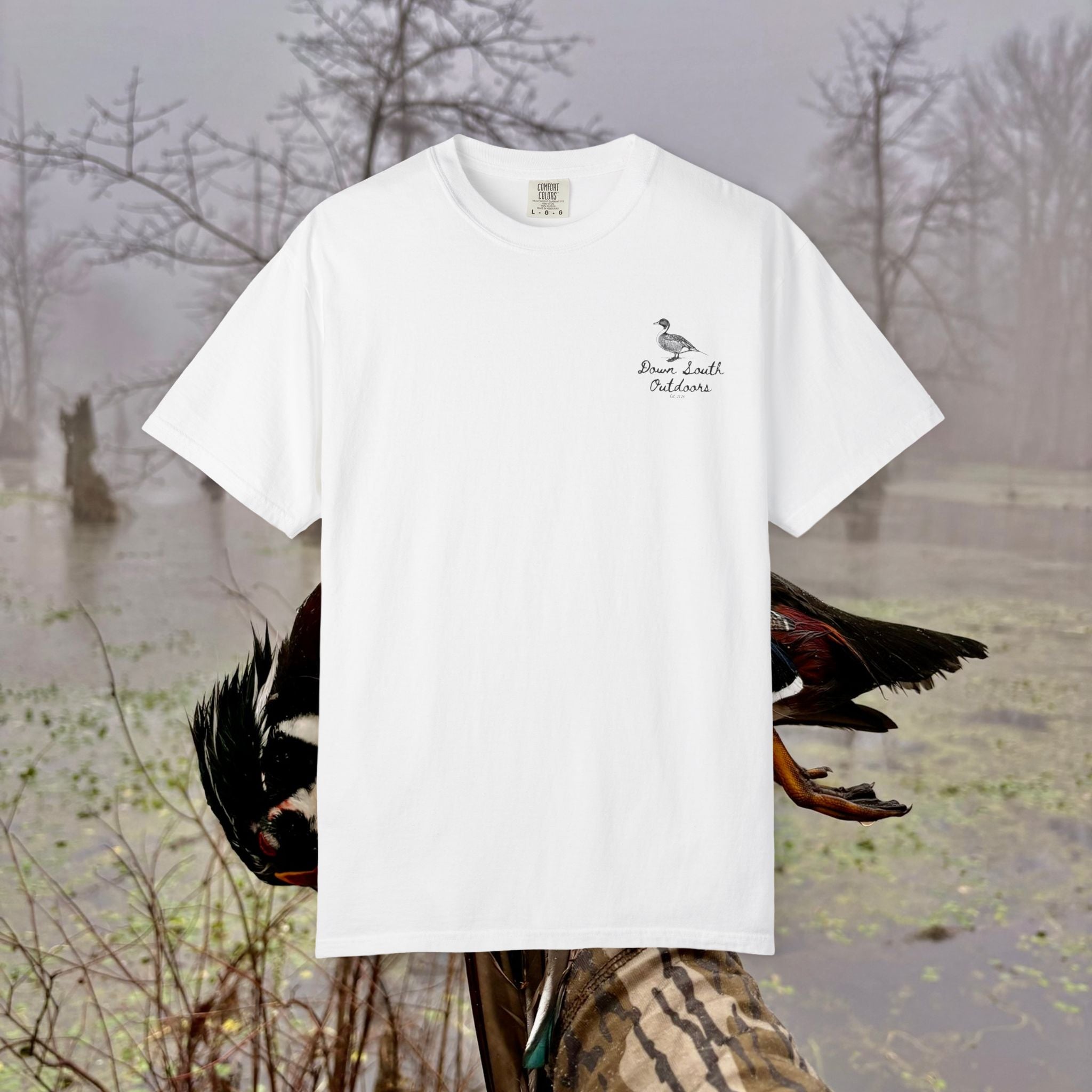 Duck Blind Retriever Tee- Down South Outdoors