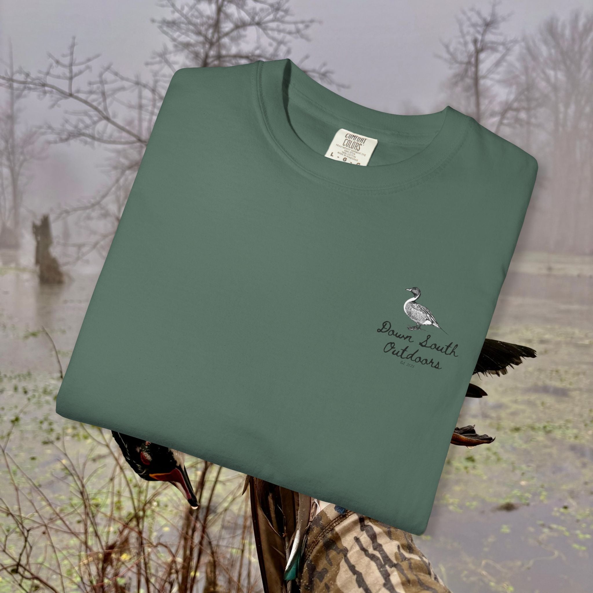 Duck Blind Retriever Tee- Down South Outdoors