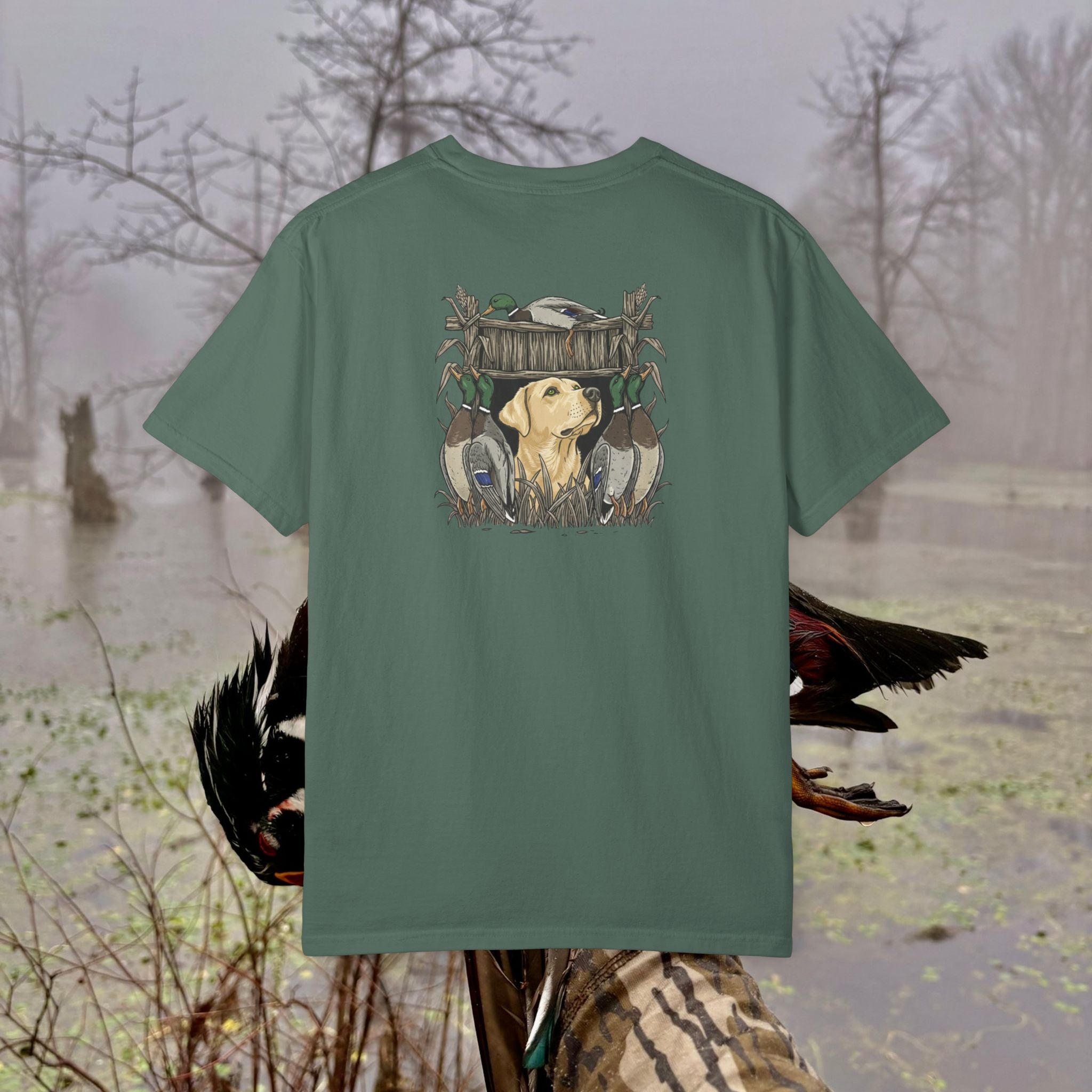 Duck Blind Retriever Tee- Down South Outdoors