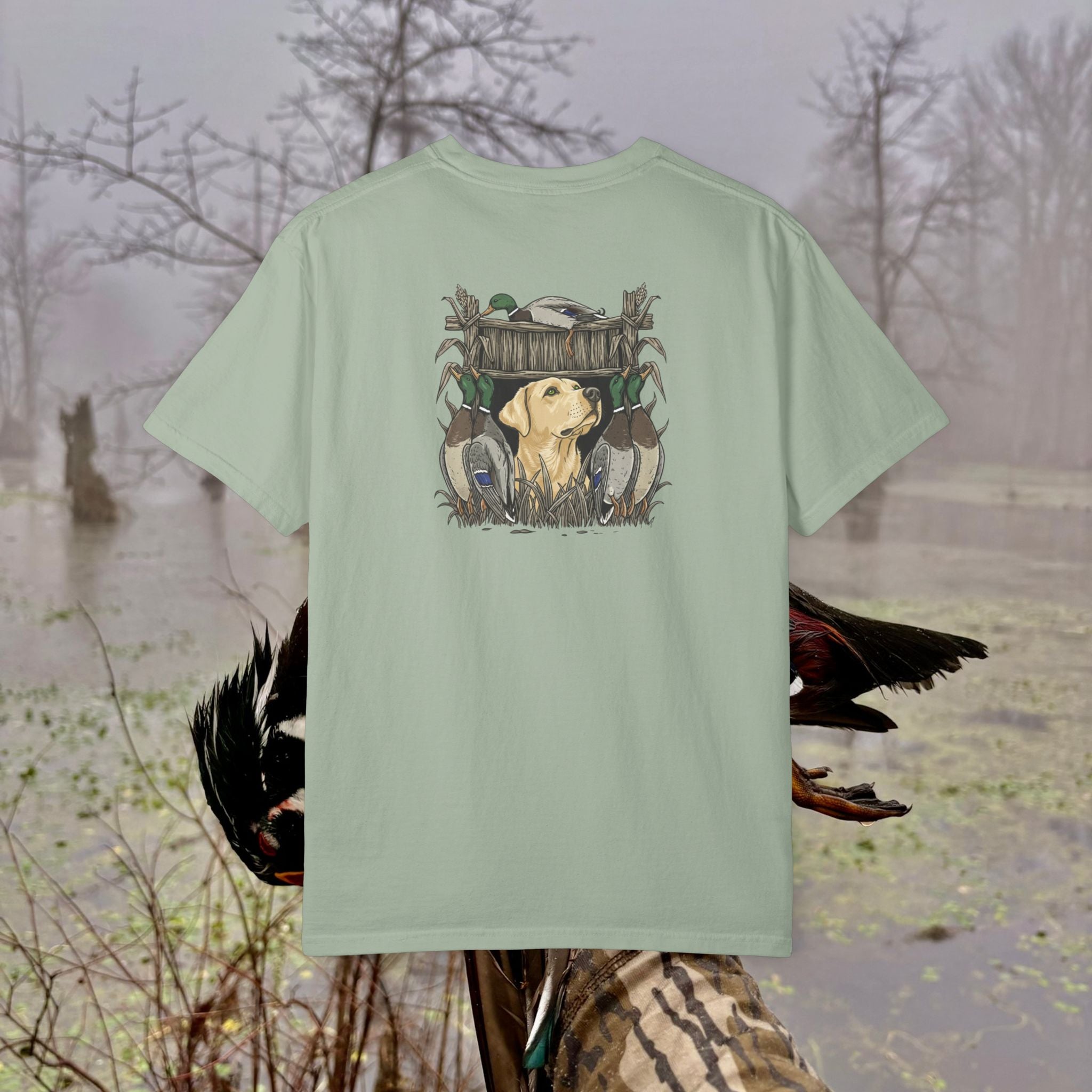 Duck Blind Retriever Tee- Down South Outdoors